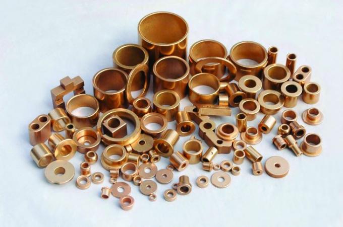 Rolamento de luva de bronze aglomerado esférico do SAE 841 da precisão alta 1